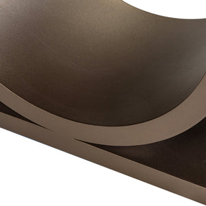 Dining table Windsor walnut 230 brass base - Canwell Interiors Limited - Richmond