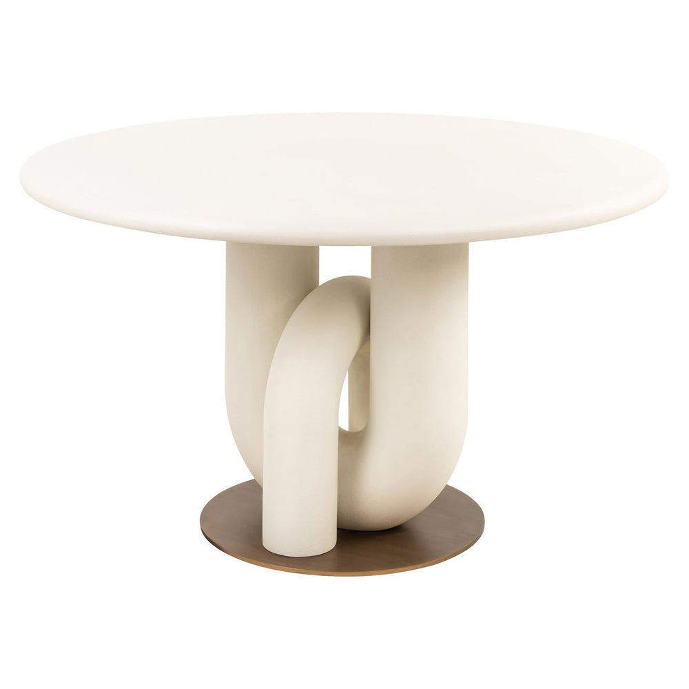 Dining table Winslow white 135Ø - Canwell Interiors Limited - Richmond
