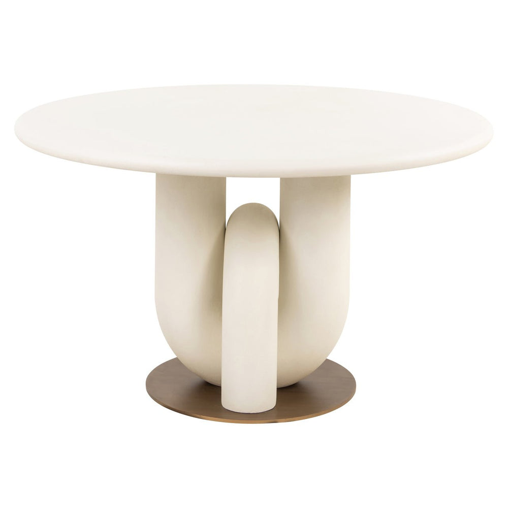 Dining table Winslow white 135Ø - Canwell Interiors Limited - Richmond