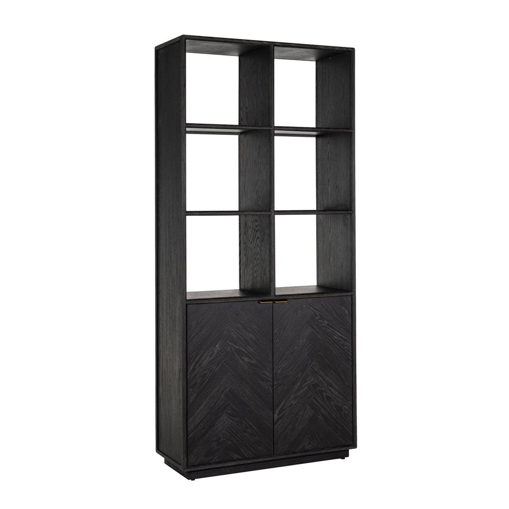 Display cabinet Blackbone Brass black rustic - Canwell Interiors Limited - Richmond