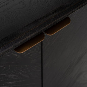 Display cabinet Blackbone Brass black rustic - Canwell Interiors Limited - Richmond