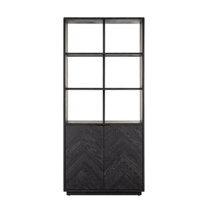 Display cabinet Blackbone Brass black rustic - Canwell Interiors Limited - Richmond