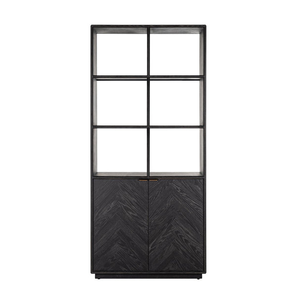 Display cabinet Blackbone Brass black rustic - Canwell Interiors Limited - Richmond