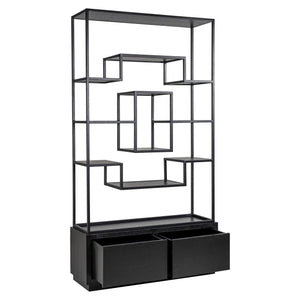 Display cabinet Bonvoy black - Canwell Interiors Limited - Richmond
