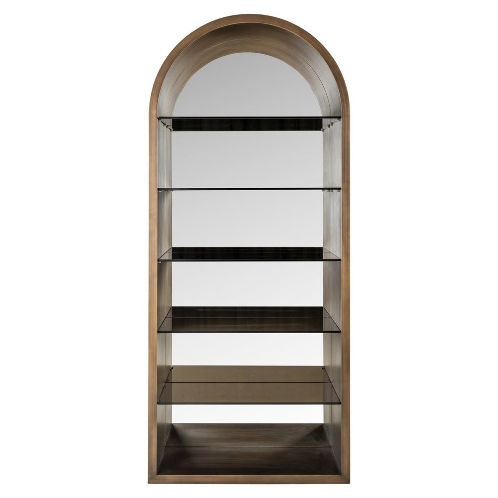 Display cabinet Bowic brushed gold - XShowhome Limited - Richmond