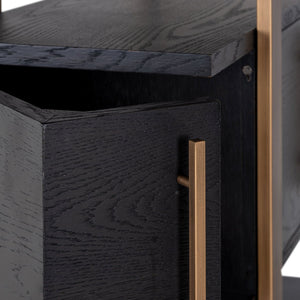 Display cabinet Cambon dark coffee - Canwell Interiors Limited - Richmond