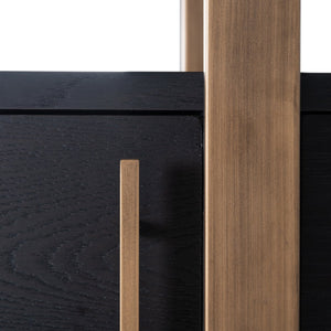 Display cabinet Cambon dark coffee - Canwell Interiors Limited - Richmond