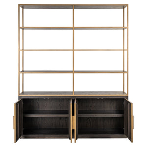Display cabinet Carter brown large 4 - doors - Canwell Interiors Limited - Richmond