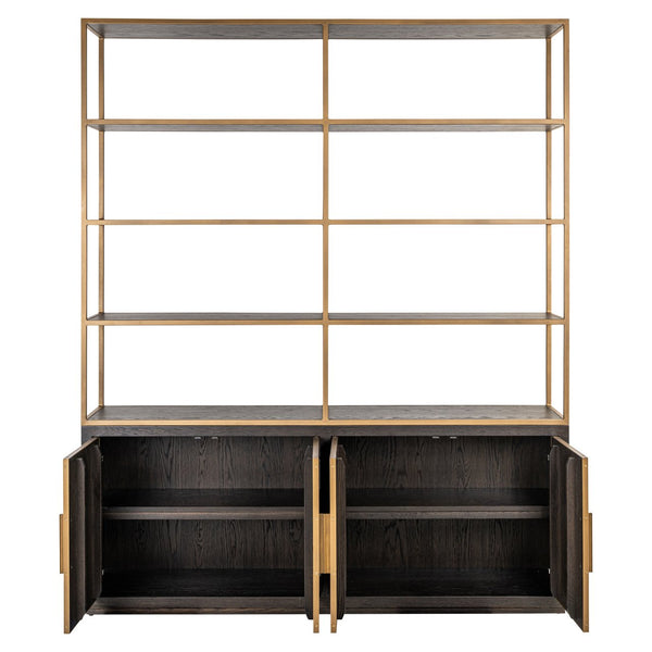 Display cabinet Carter brown large 4 - doors - Canwell Interiors Limited - Richmond