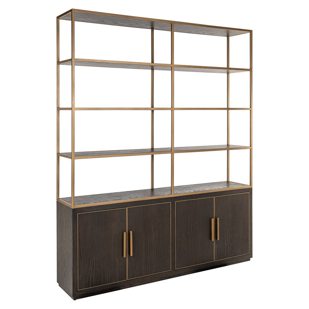 Display cabinet Carter brown large 4 - doors - Canwell Interiors Limited - Richmond