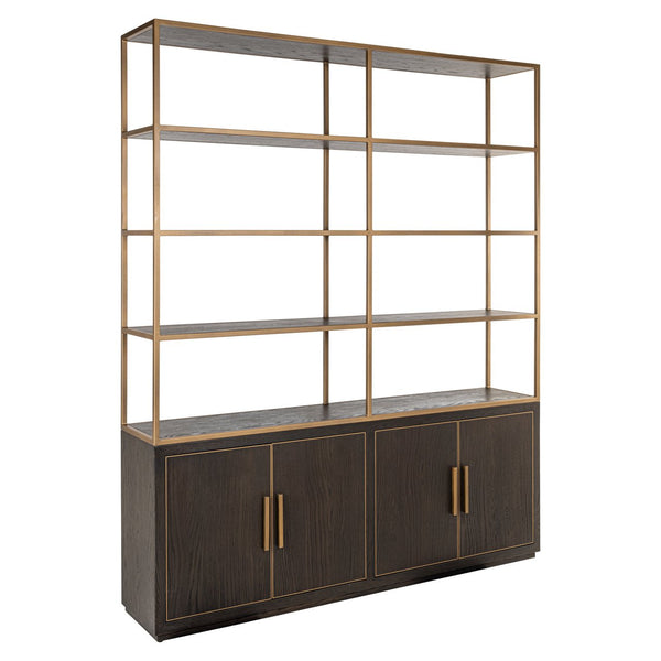 Display cabinet Carter brown large 4 - doors - Canwell Interiors Limited - Richmond