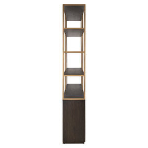 Display cabinet Carter brown large 4 - doors - Canwell Interiors Limited - Richmond