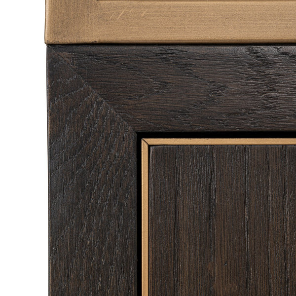 Display cabinet Carter brown large 4 - doors - Canwell Interiors Limited - Richmond