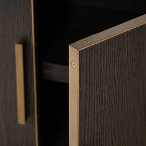 Display cabinet Carter brown large 4 - doors - Canwell Interiors Limited - Richmond