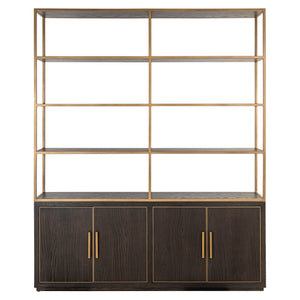 Display cabinet Carter brown large 4 - doors - Canwell Interiors Limited - Richmond