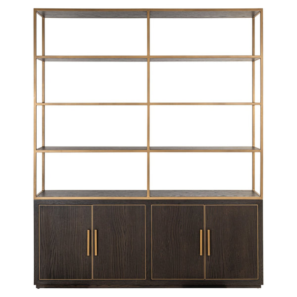 Display cabinet Carter brown large 4 - doors - Canwell Interiors Limited - Richmond