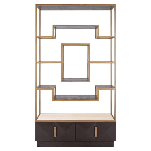 Display Cabinet Claremont (brown) - Canwell Interiors Limited - Richmond