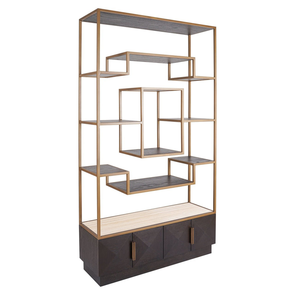 Display Cabinet Claremont (brown) - Canwell Interiors Limited - Richmond