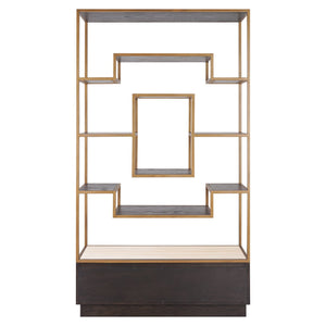 Display Cabinet Claremont (brown) - Canwell Interiors Limited - Richmond