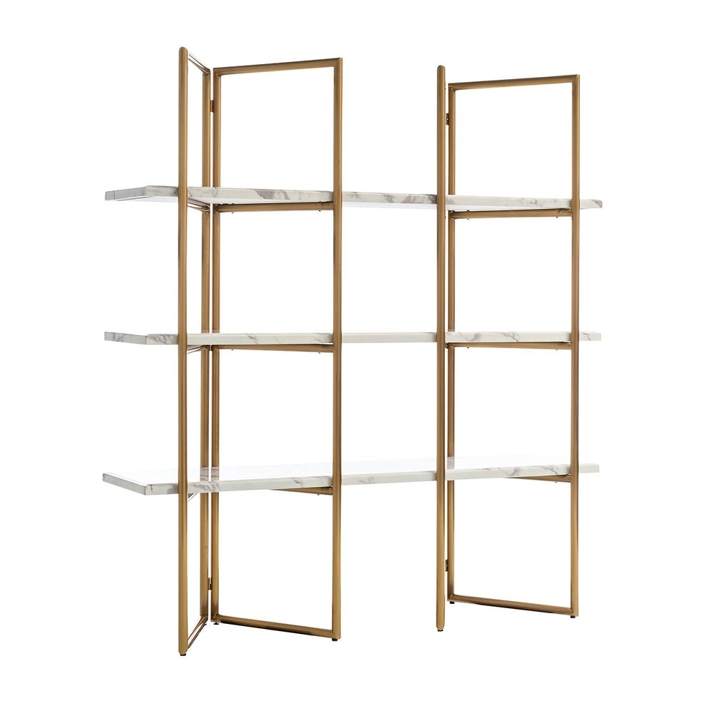 Display Cabinet Lagrand 3 - Shelf (gold) - Canwell Interiors Limited - Richmond