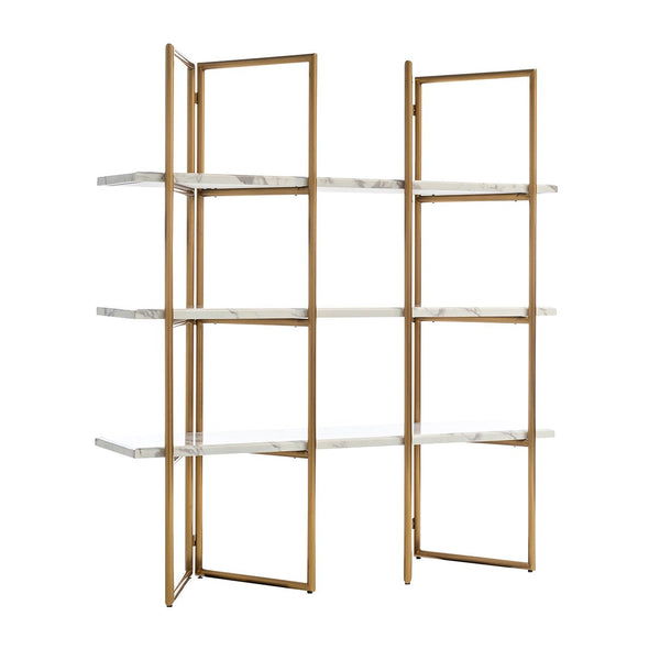 Display Cabinet Lagrand 3 - Shelf (gold) - Canwell Interiors Limited - Richmond