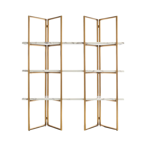 Display Cabinet Lagrand 3 - Shelf (gold) - Canwell Interiors Limited - Richmond