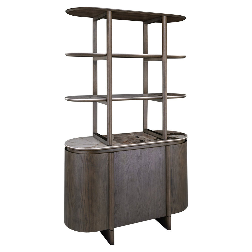 Display Cabinet Langford Brown - XShowhome Limited - Richmond