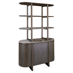 Display Cabinet Langford Brown - XShowhome Limited - Richmond