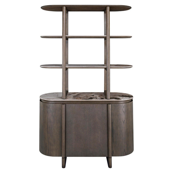 Display Cabinet Langford Brown - XShowhome Limited - Richmond