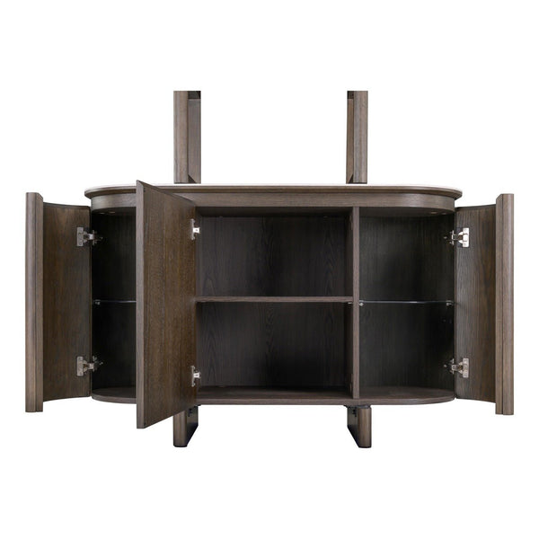 Display Cabinet Langford Brown - XShowhome Limited - Richmond