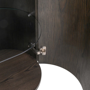 Display Cabinet Langford Brown - XShowhome Limited - Richmond
