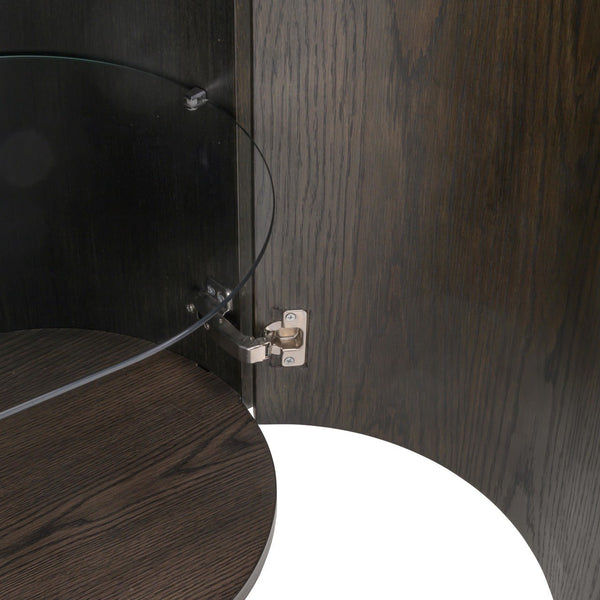 Display Cabinet Langford Brown - XShowhome Limited - Richmond