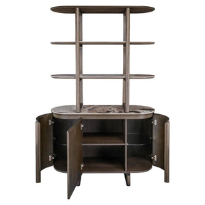 Display Cabinet Langford Brown - XShowhome Limited - Richmond