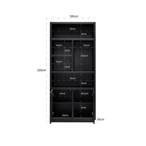 Display cabinet Oakura black - Canwell Interiors Limited - Richmond