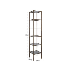 Display cabinet Sheridon gold - Canwell Interiors Limited - Richmond