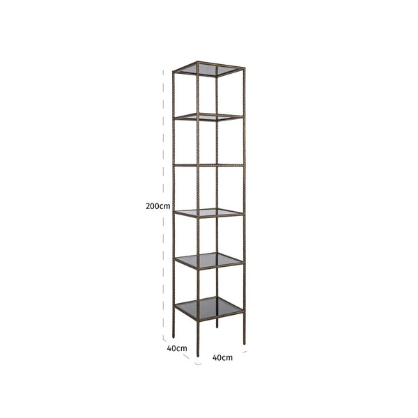 Display cabinet Sheridon gold - Canwell Interiors Limited - Richmond