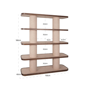 Display cabinet Willox brown - Canwell Interiors Limited - Richmond