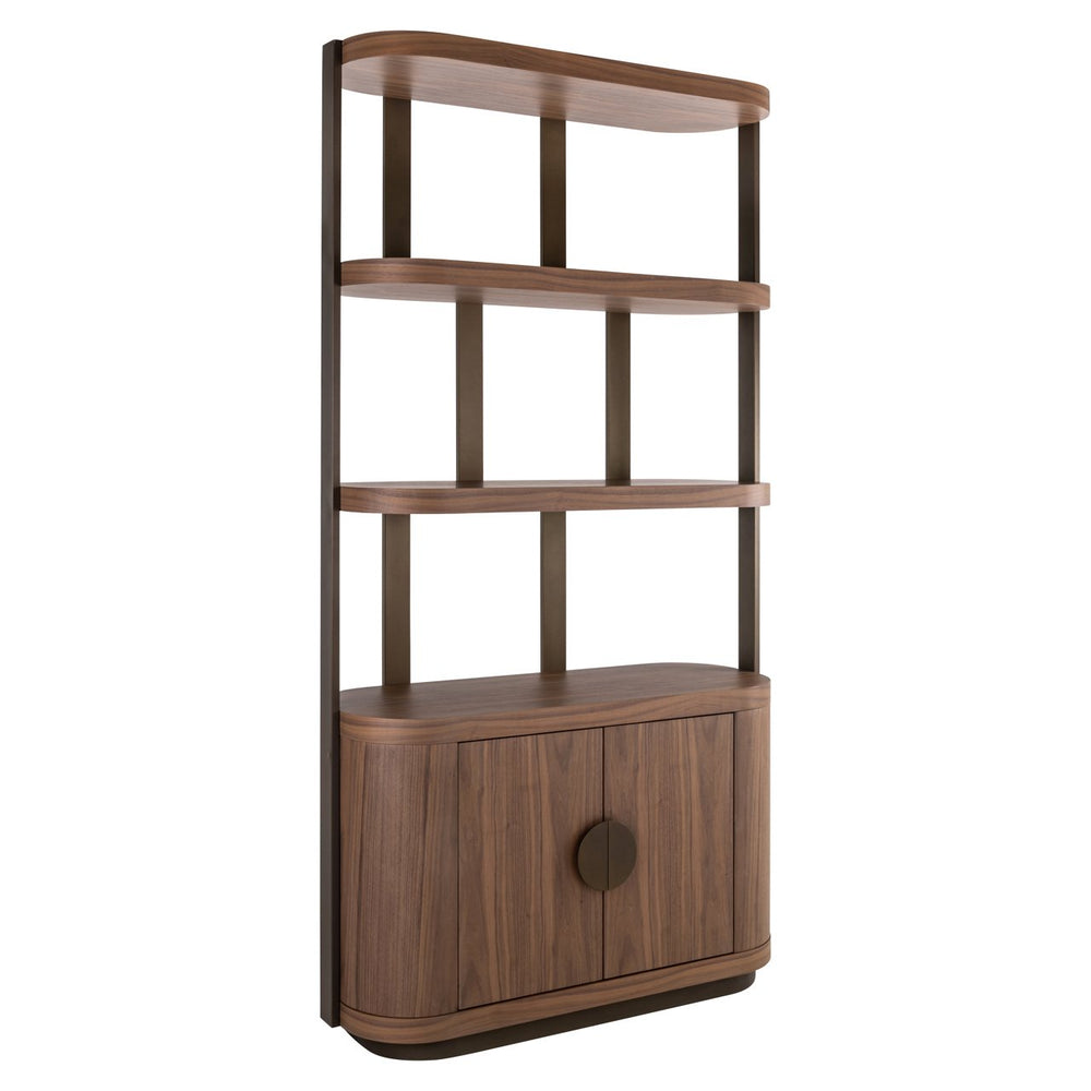 Display cabinet Windsor walnut - Canwell Interiors Limited - Richmond
