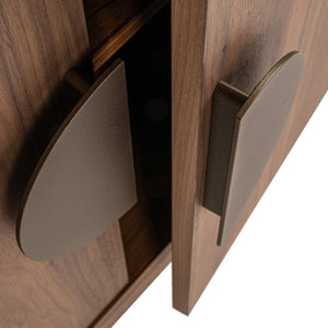 Display cabinet Windsor walnut - Canwell Interiors Limited - Richmond