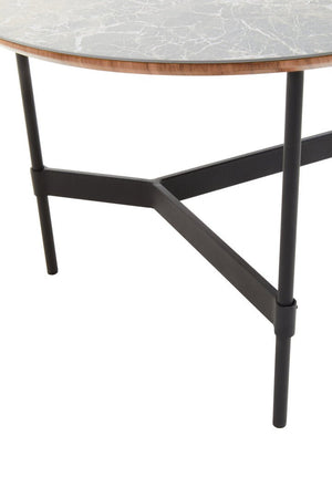 Doha Coffee Table With Round Top - Canwell Interiors Limited - Xshowhome