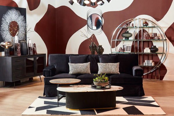 Doha Coffee Table With Round Top - Canwell Interiors Limited - Xshowhome