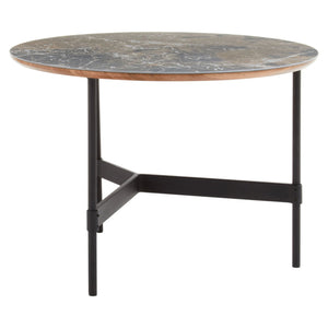Doha Coffee Table With Round Top - XShowhome Limited - Xshowhome