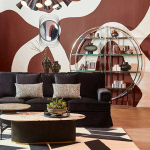 Doha Coffee Table With Round Top - XShowhome Limited - Xshowhome