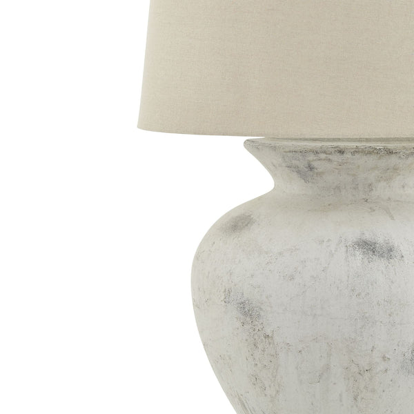 Downton Antique White Lamp - Canwell Interiors Limited - Hills