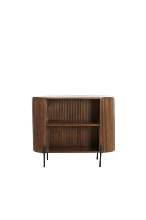 DUMOSI Cabinet — Wood Dark Brown - Canwell Interiors Limited - Light & Living