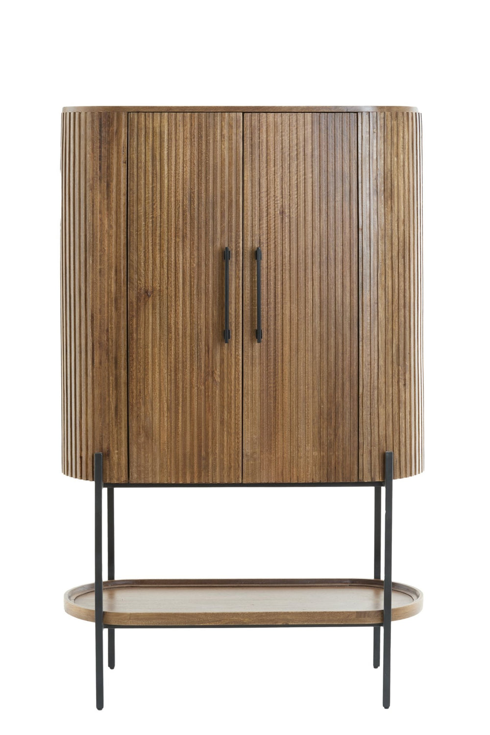 DUMOSI Cabinet - Wood Dark Brown - XShowhome Limited - Light & Living