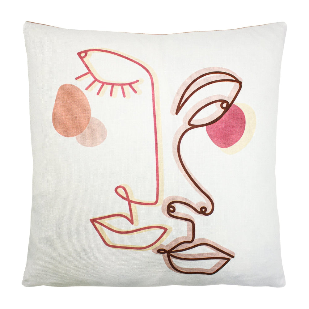 Duo 50x50 Feather Filled Cushion Multi - Canwell Interiors Limited - Riva
