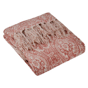 Durelle 130x170 Throw Coral - Canwell Interiors Limited - Riva