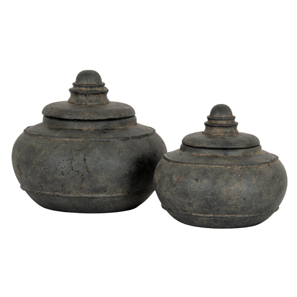 Dusk Medium Pot With Lid - Canwell Interiors Limited - Hills