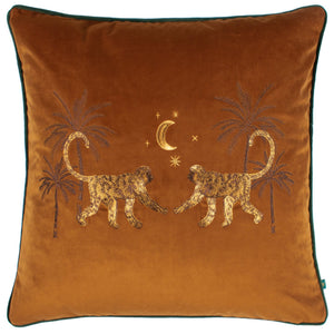 Dusk Monkey 50x50 Feather Filled Cushion Rust - XShowhome Limited - Riva